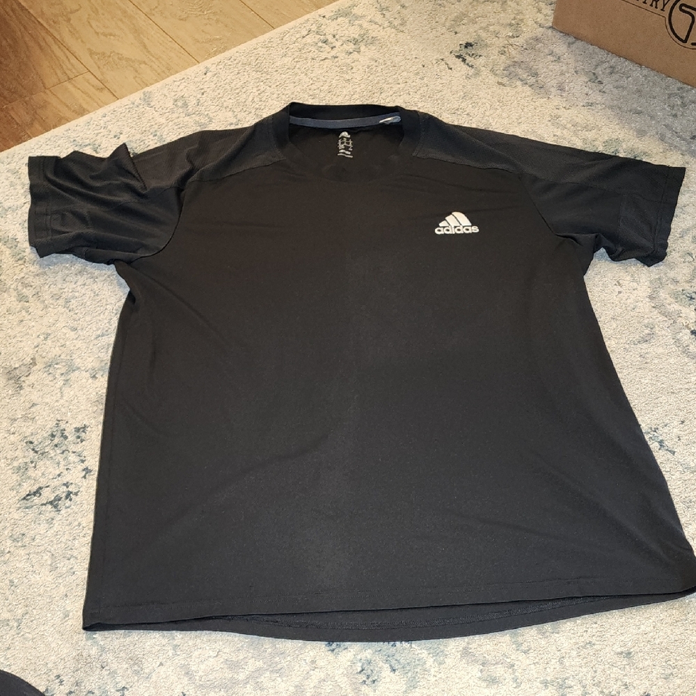 Adidas Men's Black Climalite Short Sleeve Tee